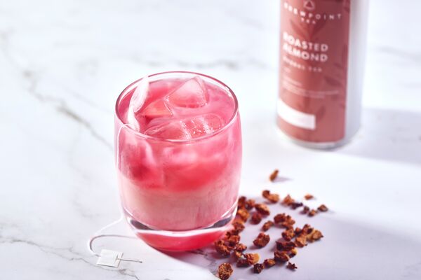 -Iced Almond Milk Tea