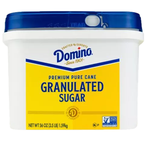 Premium Pure Cane Granulated Sugar Easy Baking Tub